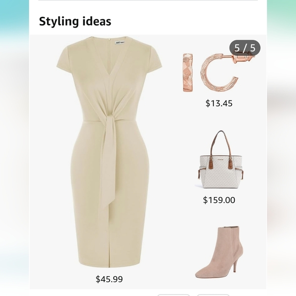 NWT Vince Camuto Ambind Almond Beige Suede Pointed Toe Stiletto Ankle Booties 9 - Picture 13 of 13